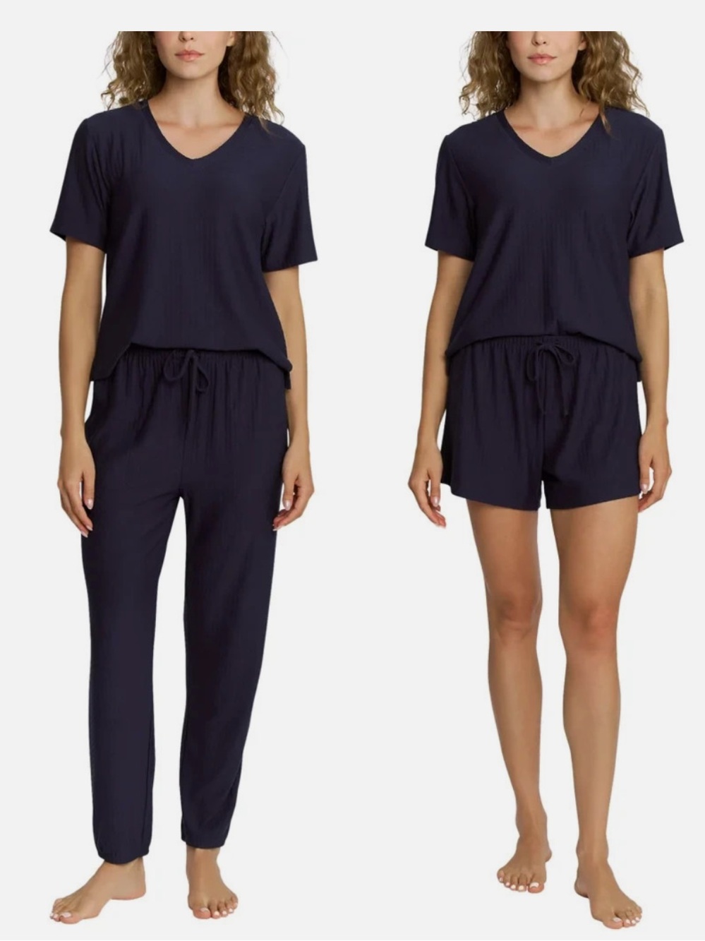 Honeydew Intimates Navy V-Neck Lounge & Sleep Set. Size S. NWT.